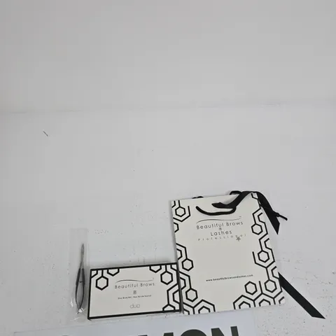 BEAUTIFUL BROWS & LASHES DUO BROW KIT – LIGHT & MEDIUM BROWN