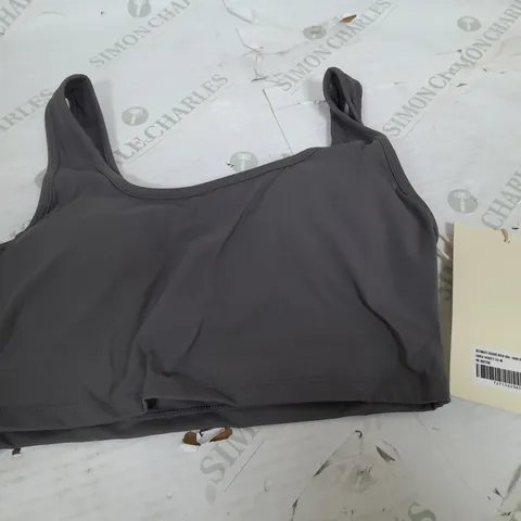 ADANOLA ULTIMATE SQUARE NECK BRA IN DARK GREY - MEDIUM