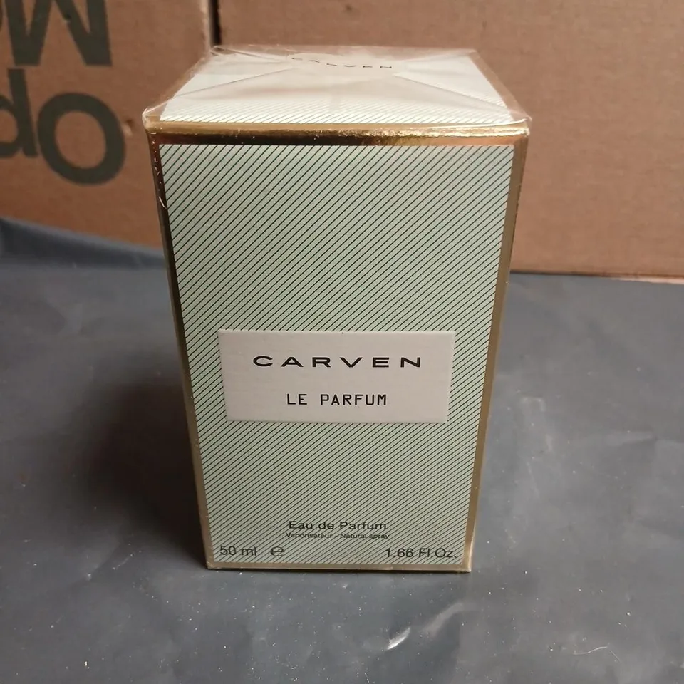 BOXED AND SEALED CARVEN LE PARFUM EAU DE PARFUM 50ML