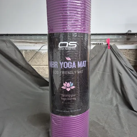 OZE SPORTS YOGA MAT β ECO FRIENDLY, PURPLE, 183 CM X 61 CM X 10 MM