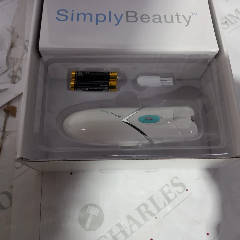SIMPLY BEAUTY SINGLE HAIR EPILATOR - WHITE
