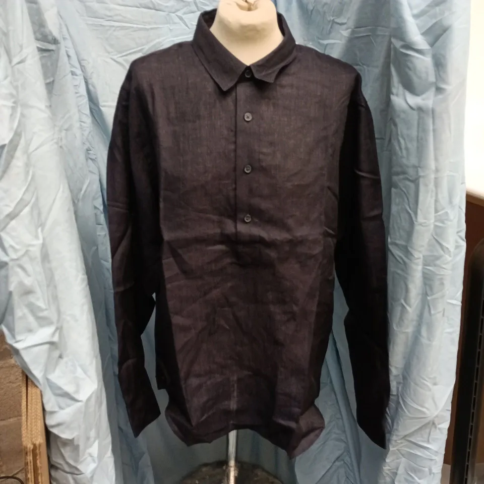 ORLEBAR BROWN PERCY SHIRT – DARK NAVY – SIZE L