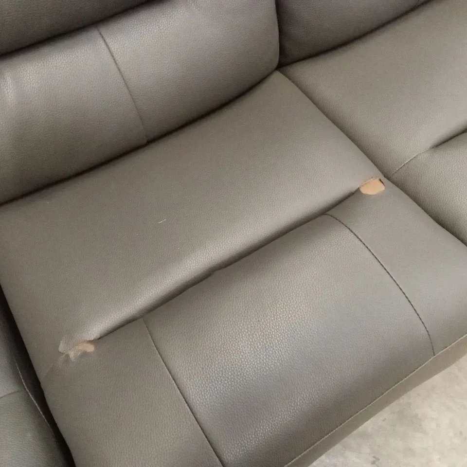 ROTHBURY LUXURY FAUX LEATHER HIGH BACK MANUAL RECLINER CORNER GROUP SOFA RRP £1599