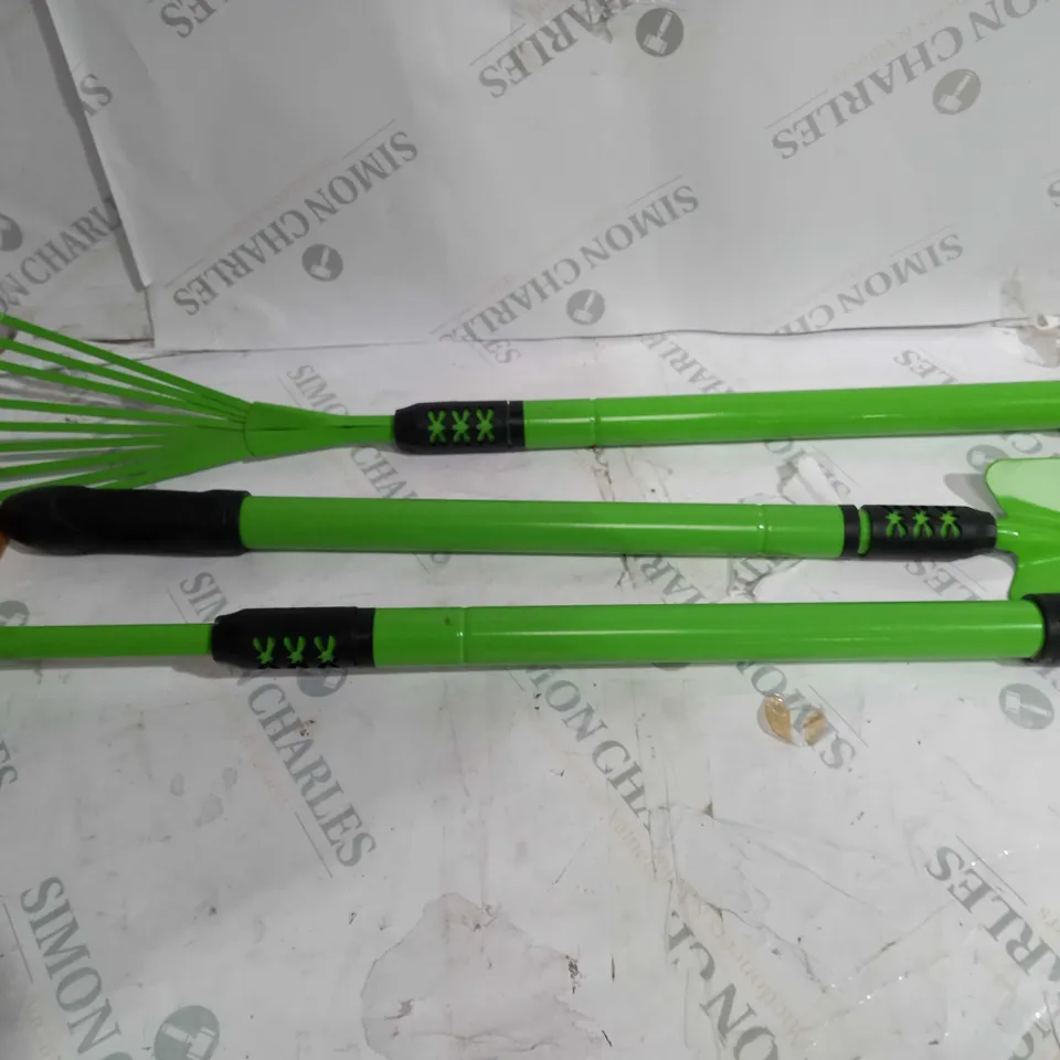 GRUMPY GARDENER SET OF 3 TELESCOPIC TOOLS