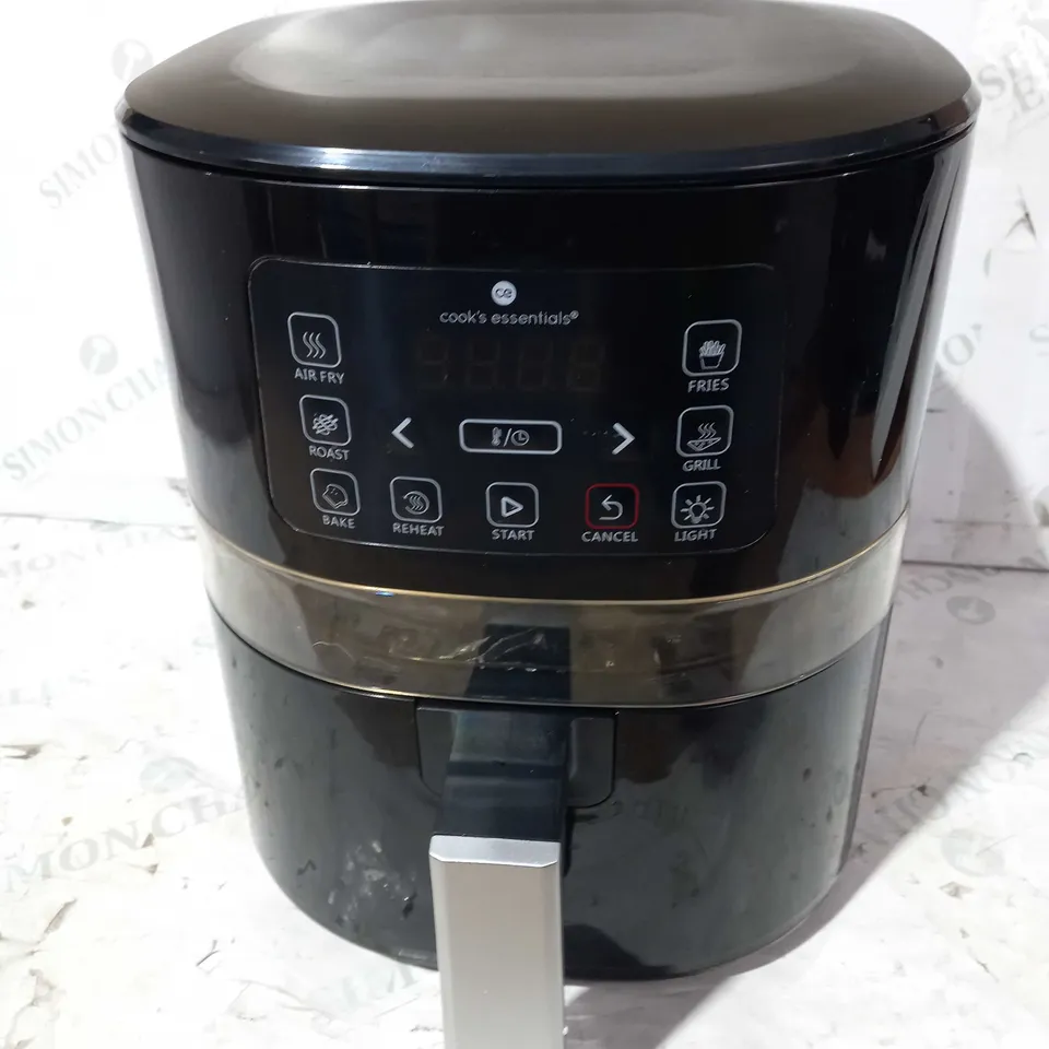 COOK'S ESSENTIALS 4.0L AIR FRYER - BLACK