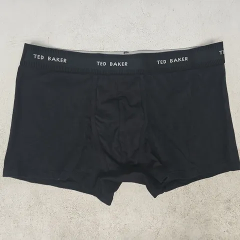 TED BAKER BOXER BRIEFS IN BLACK SIZE LARGE