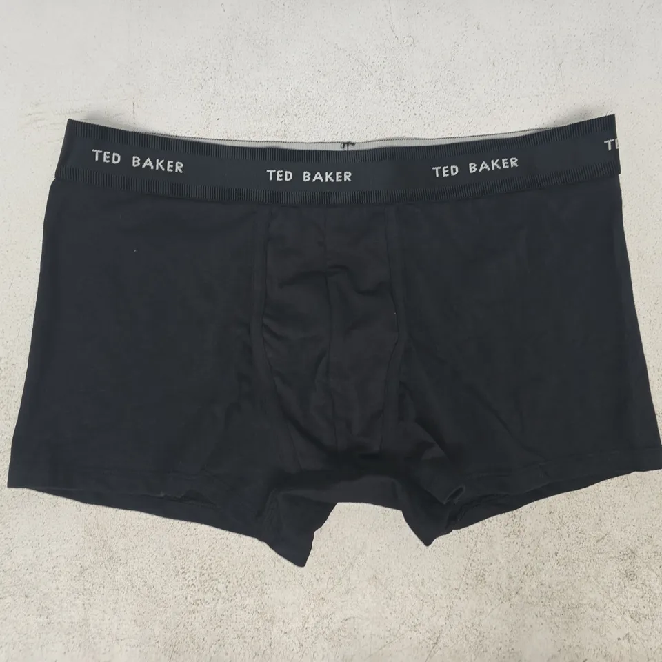 TED BAKER BOXER BRIEFS IN BLACK SIZE LARGE