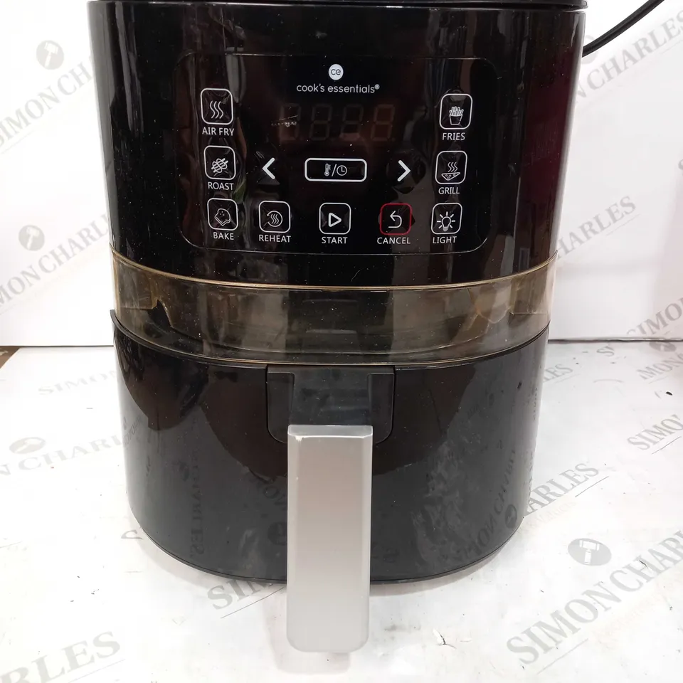 COOK'S ESSENTIALS AIR FRYER - BLACK