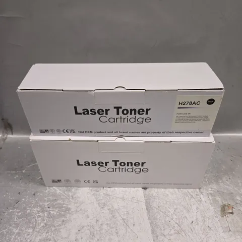 BOX OF APPROXIMATELY 6 ASSORTED BOXED LASER TONER CARTRIDGES IN VARIOUS MODELS