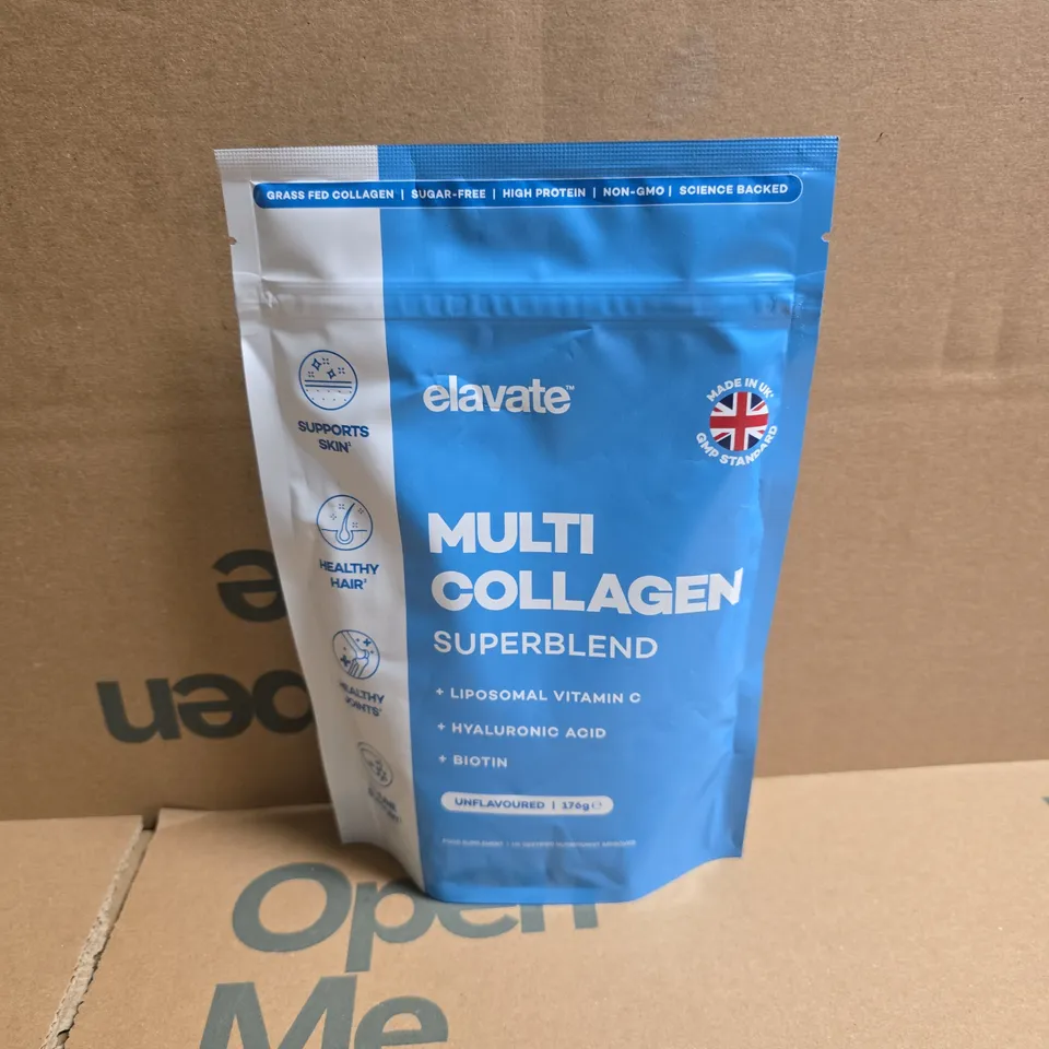 ELAVATE MULTI COLLAGEN SUPERBLEND UNFLAVOURED (176G)