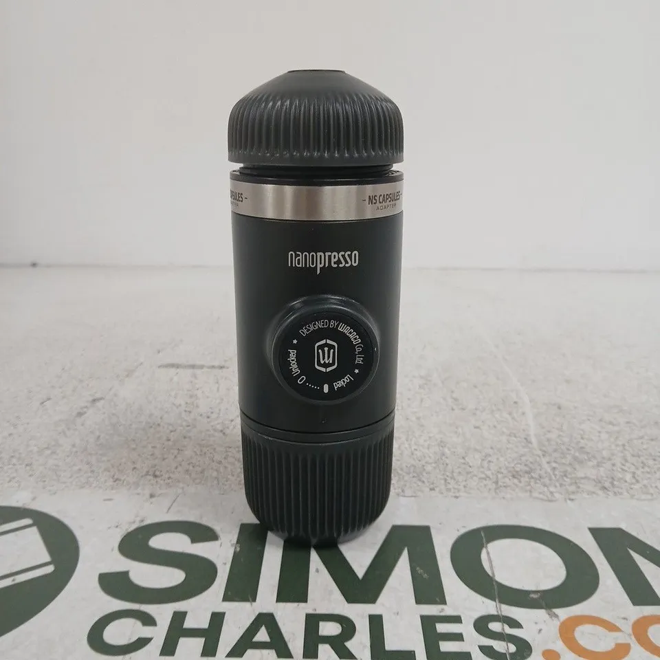 NANOPRESSO PORTABLE ESPRESSO MAKER BY WACACO – BLACK UNBOXED