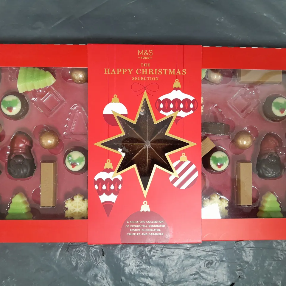 M&S FOOD THE HAPPY CHRISTMAS SELECTION BOX