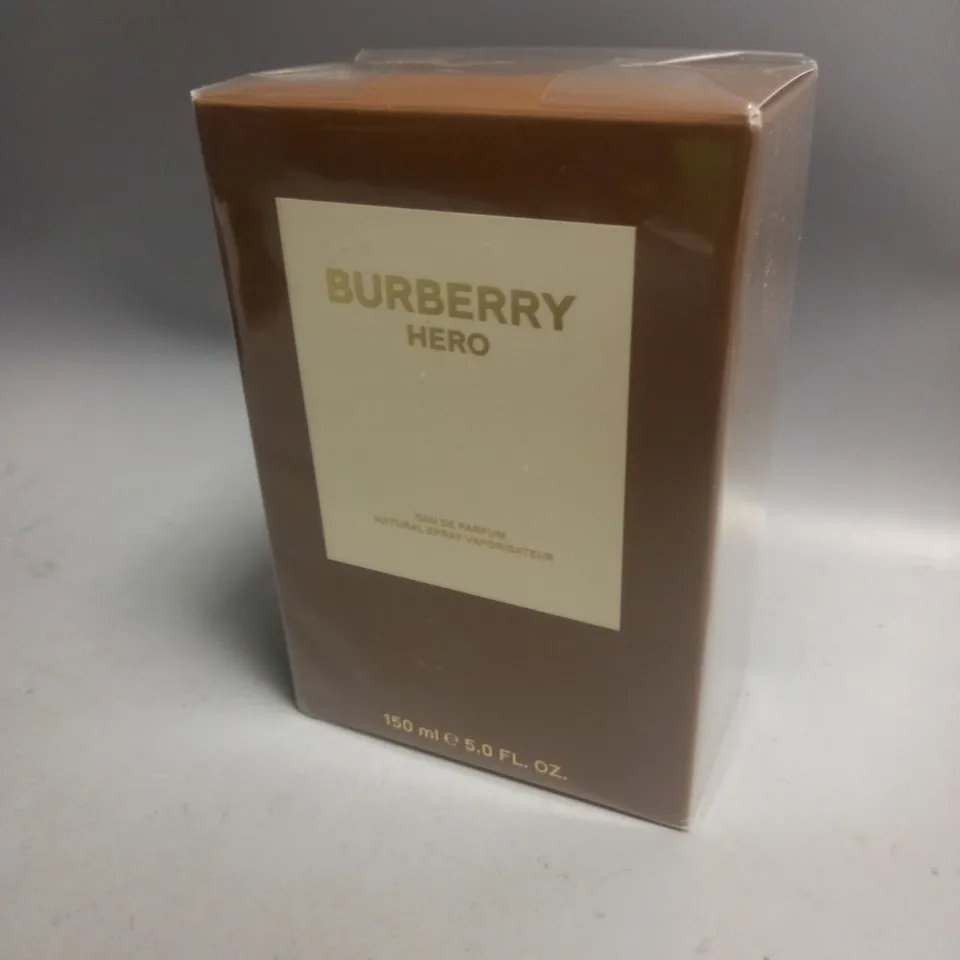 BOXED AND SEALED BURBERRY HERO EAU DE PARFUM 150ML
