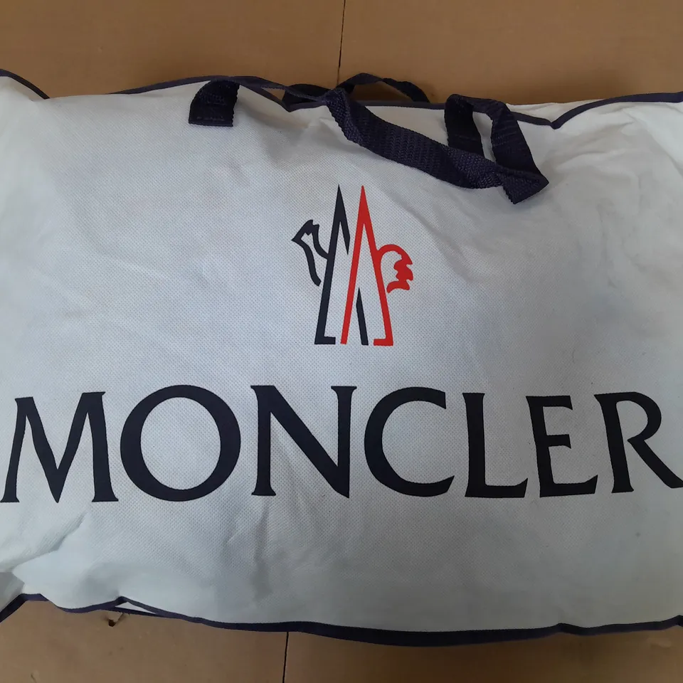 BAGGED BABY BLUE MONCLER COAT SIZE 2