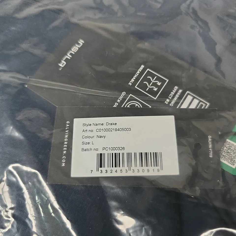 GALVIN GREEN DRAKE JACKET – NAVY, SIZE L