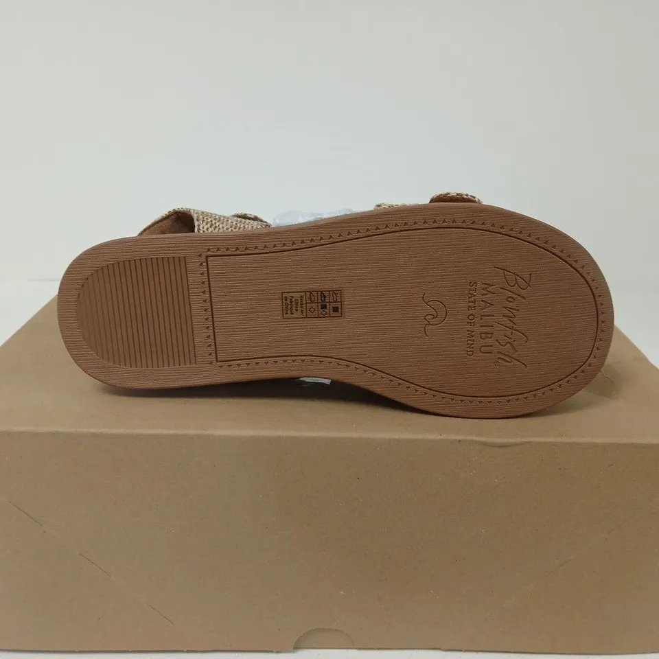 BLOWFISH MALIBU NATURAL MAGICAL REGULAR FIT SLINGBACKS – SIZE 5