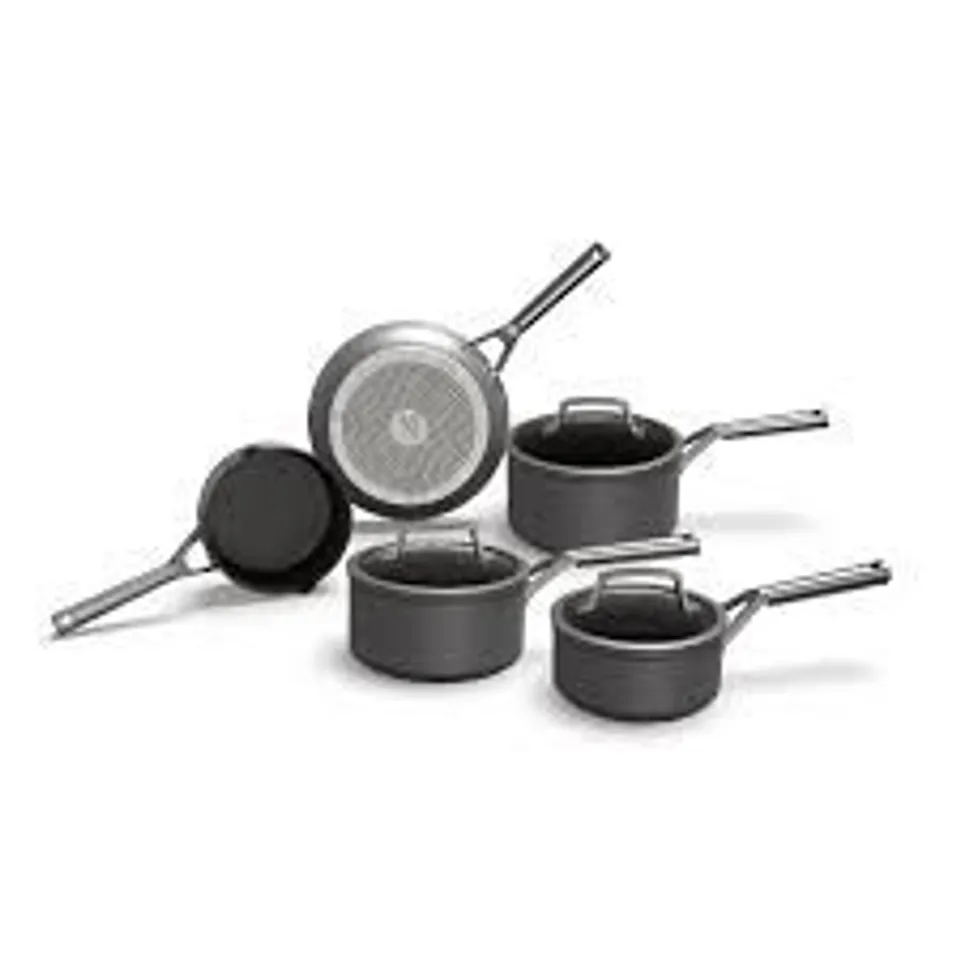 BOXED NINJA ZERO STICK STAINLESS STEEL 5 PIECE PAN SET
