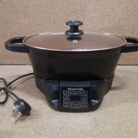 BOXED RUSSELL HOBBS 28270 BLACK MULTICOOKER 