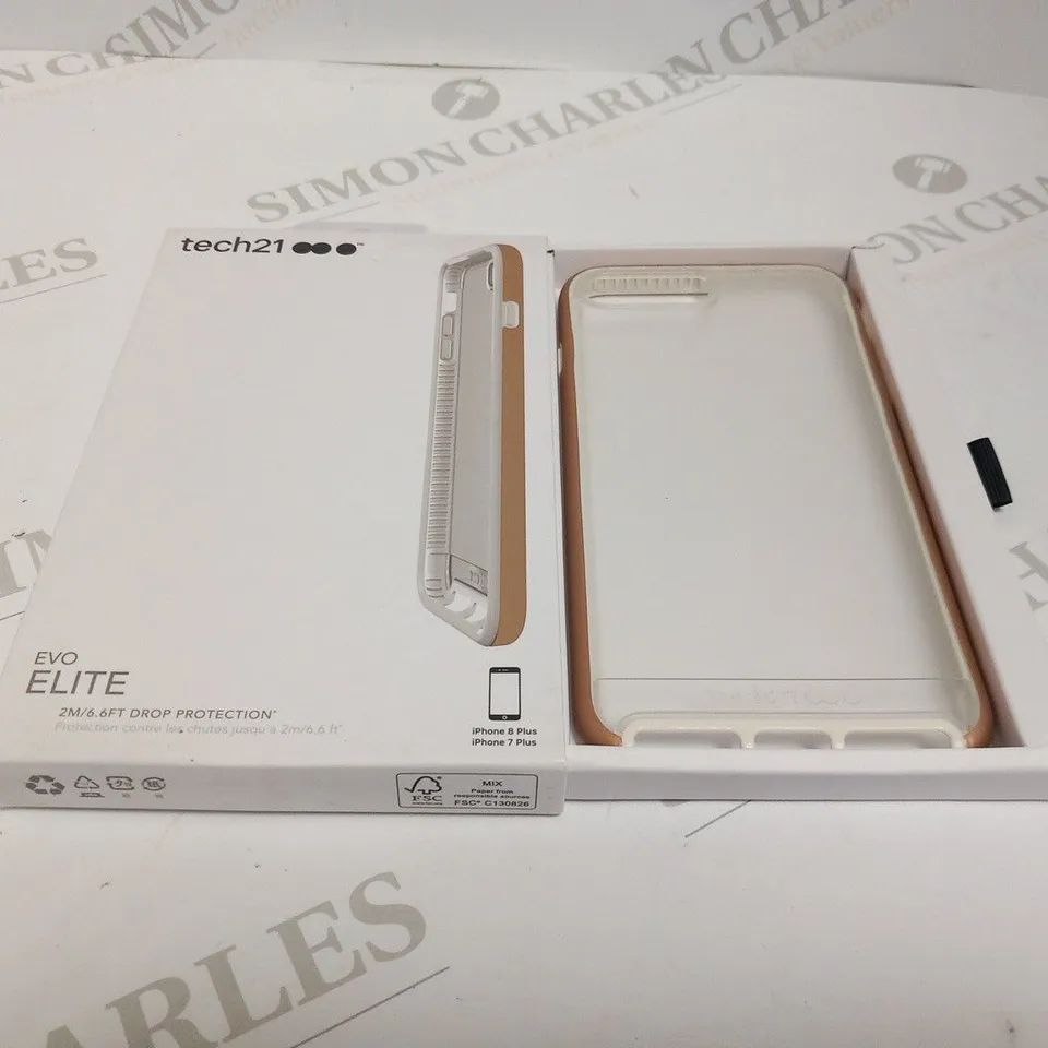 APPROXIMATELY 9 BRAND NEW BOXED TECH 21 EVO ELITE 2M/6.6FT DROP PROTECTION PHONE CASE FOR IPHONE 8 PLUS/IPHONE 7 PLUS