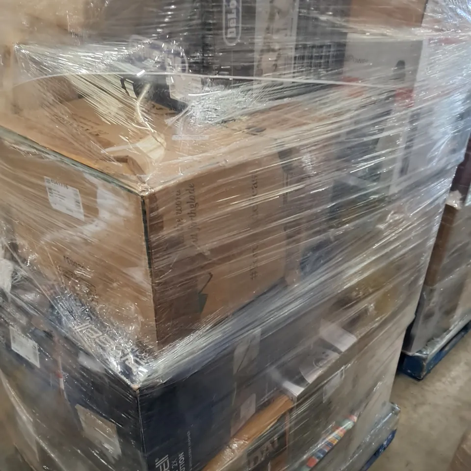 PALLET OF APPROXIMATELY 25 UNPROCESSED RAW RETURN HOUSEHOLD AND ELECTRICAL GOODS TO INCLUDE;
