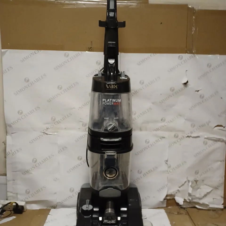 VAX PLATINUM POWER MAX CARPET CLEANER