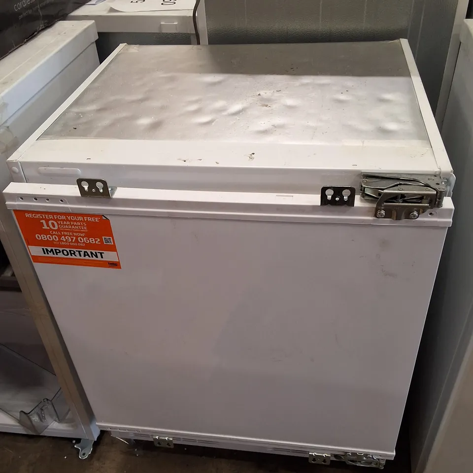 BEKO BLS4682 INTEGRATED UNDERCOUNTER LARDER FRIDGE