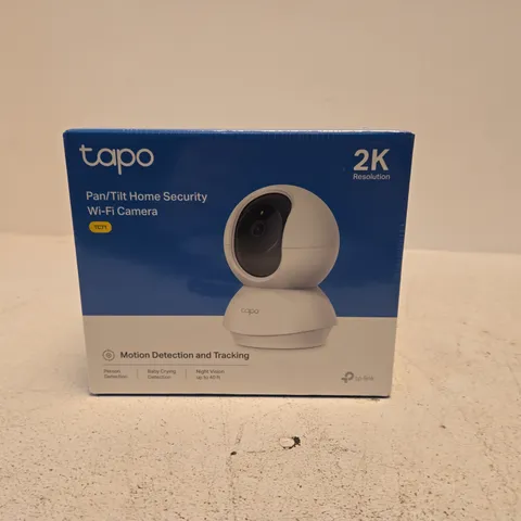 TP-LINK TAPO PAN/TILT HOME SECURITY WI‑FI CAMERA 2K – BOXED