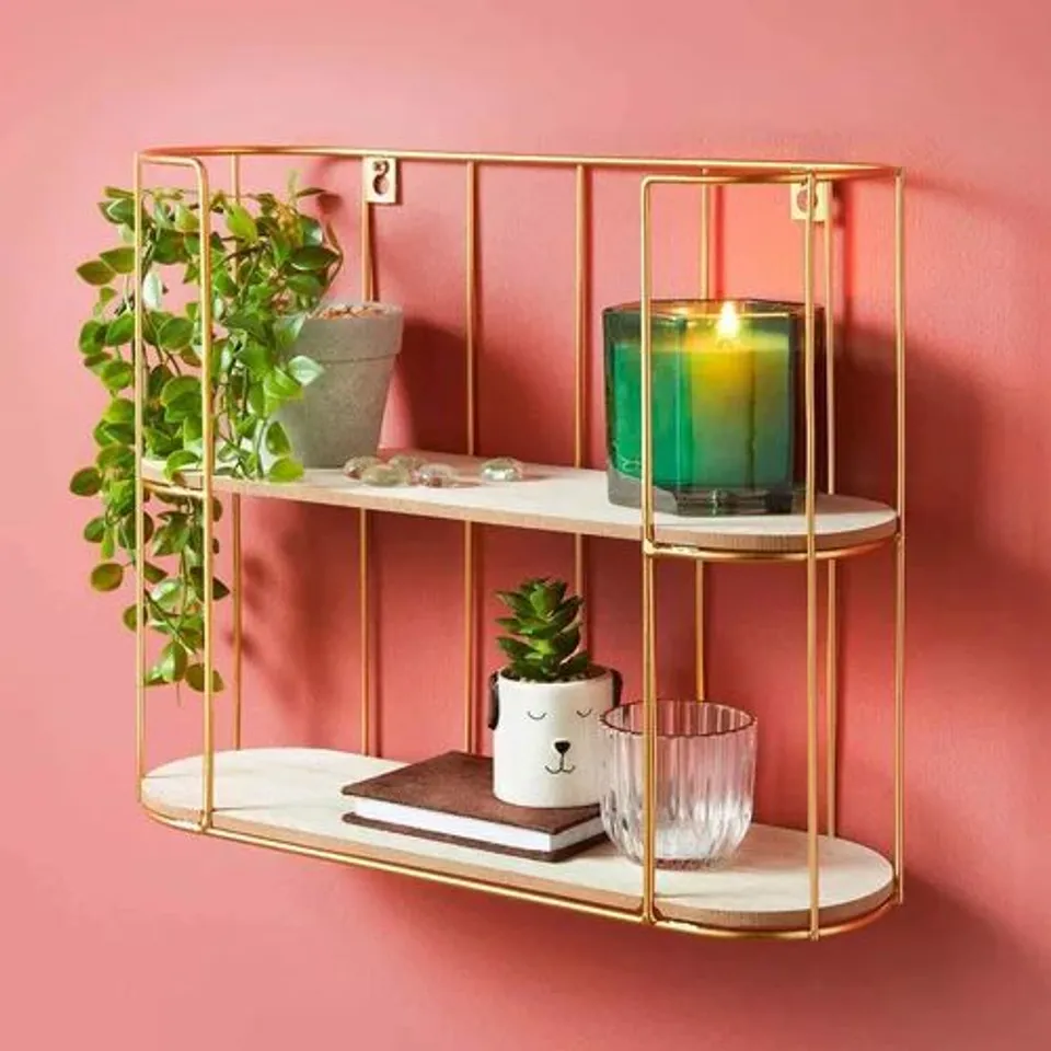 BOXED SZYMANSKI 2 PIECE TIERED SHELF