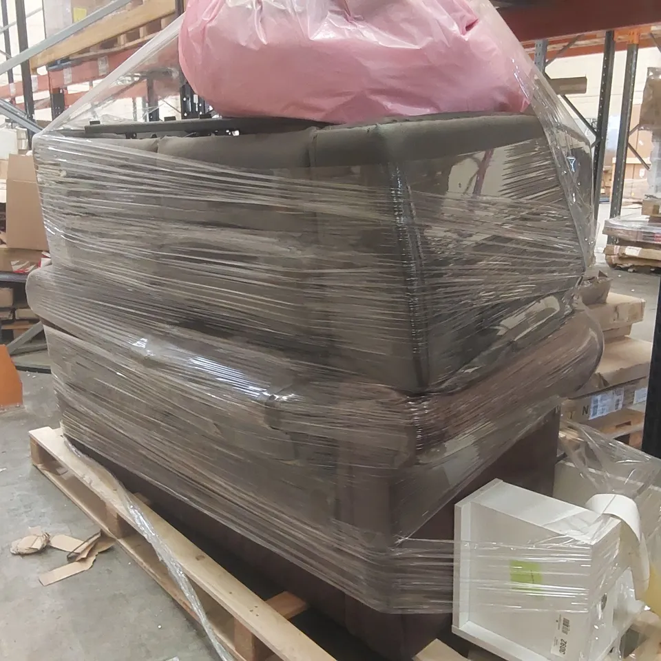 PALLET CONTAINING 2x SOFA PARTS ECT