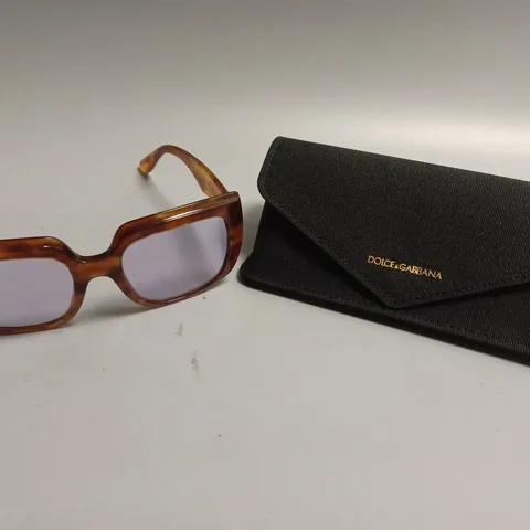 DOLCE & GABBANA DG4414 HONEY HAVANA LIGHT VIOLET SUNGLASSES