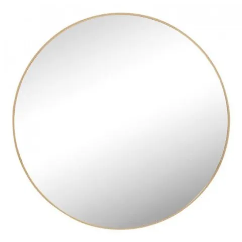 METAL ACCENT MIRROR SIZE: 60CM H X 60CM W