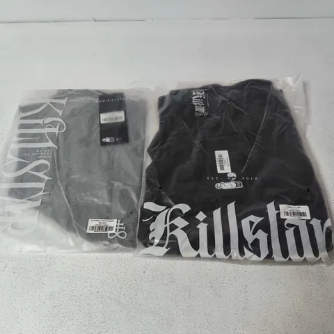 LOT OF APPROXIMATELY 30 BRAND NEW KILLSTAR CLOTHING ITEMS TO INCLUDE SHADOW CLAW DRESS AND ETHEREAL NIGHT CORSETS - VARIOUS SIZES