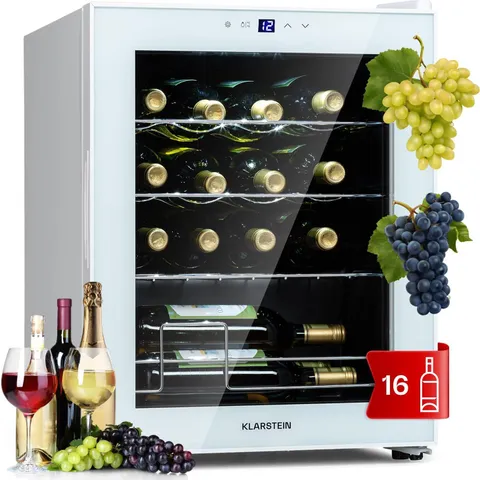 KLARSTEIN SHIRAZ FREE-STANDING WINE COOLER DRINKS FRIDGE