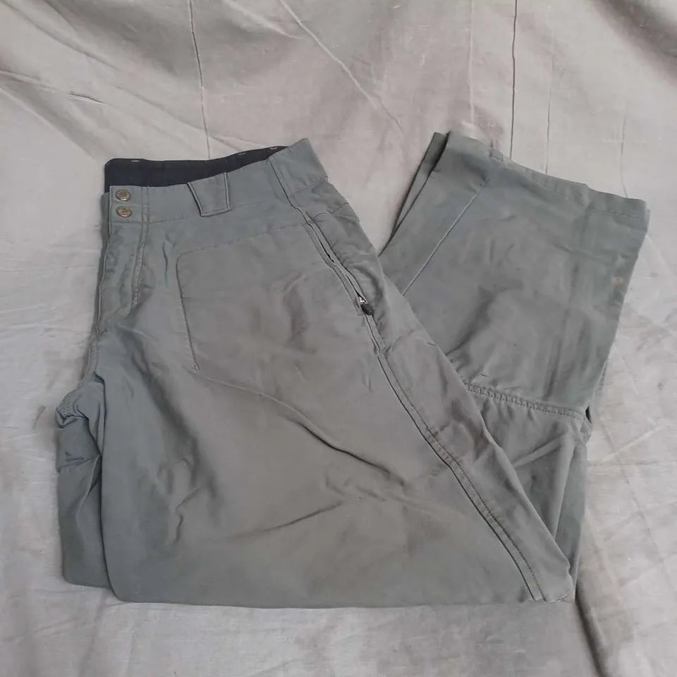 ROHAN MENS TROUSERS IN GREY SIZE 36