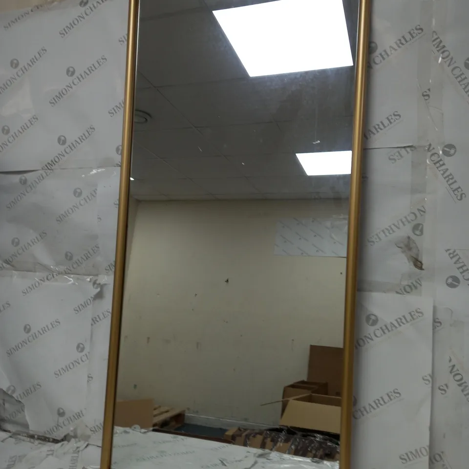 BOXED ALISON CORK PEACOCK FULL LENGTH WALL MIRROR - COLLECTION ONLY