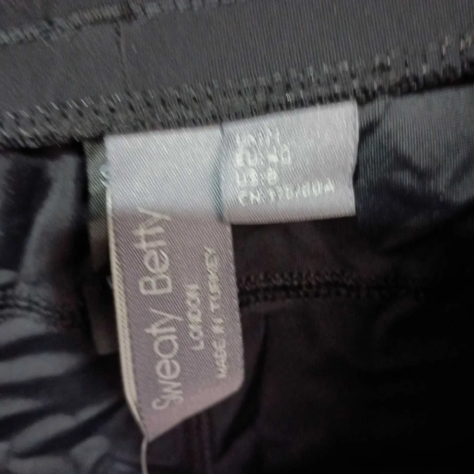 SWEATY BETTY LONDON BLACK WOMEN'S ACTIVEWEAR TOP 