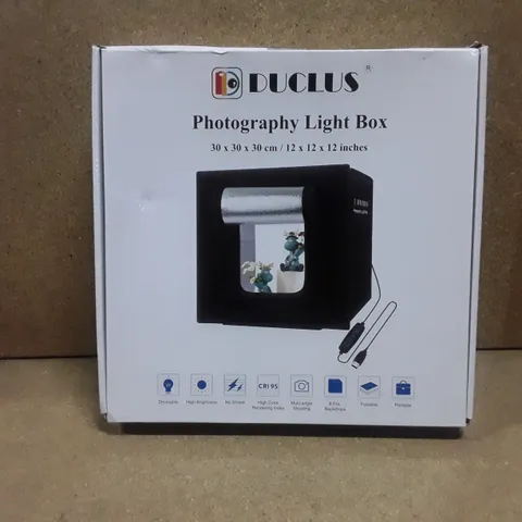 DUCLUS PHOTOGRAPHY LIGHT BOX 30 X 30 X 30CM  