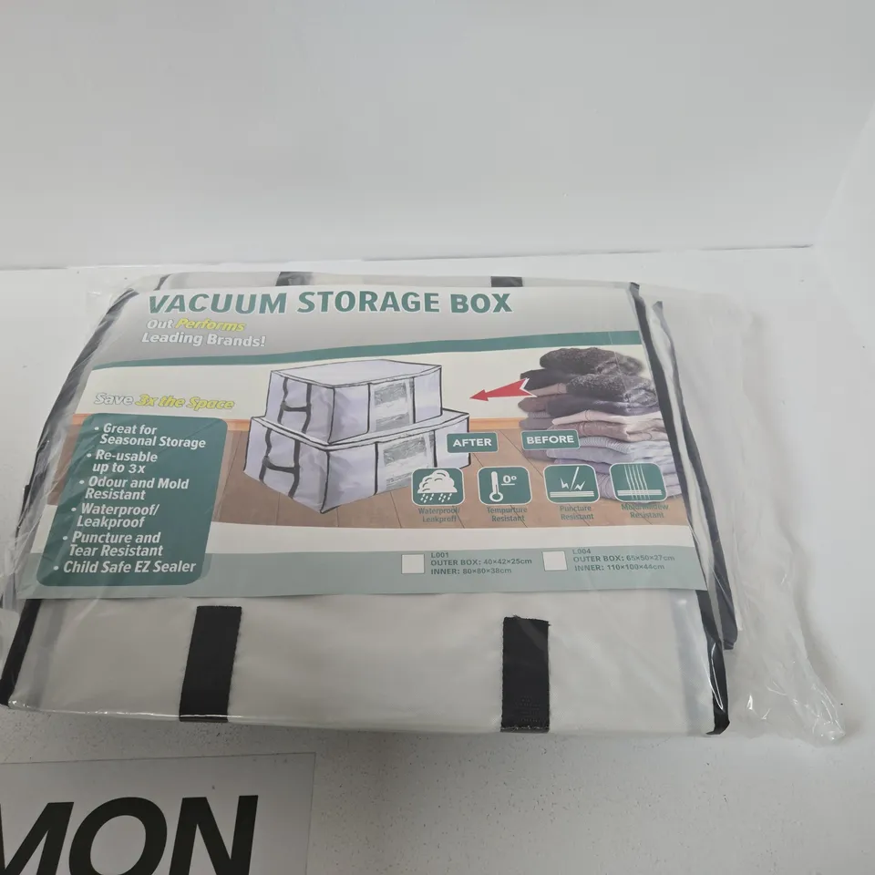 VACUUM STORAGE BOX – SPACE-SAVING STORAGE SOLUTION