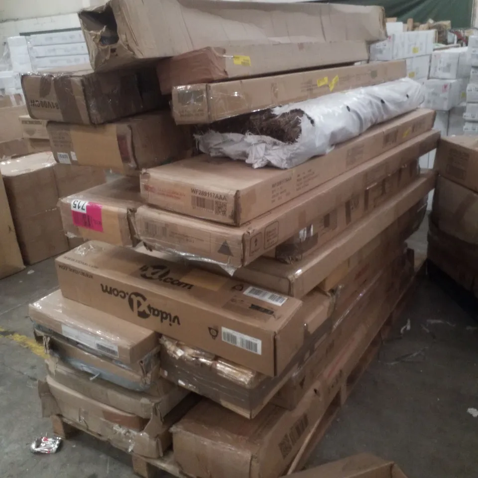 PALLET CONTAINING ASSORTED FLATPACK FURNITURE PARTS