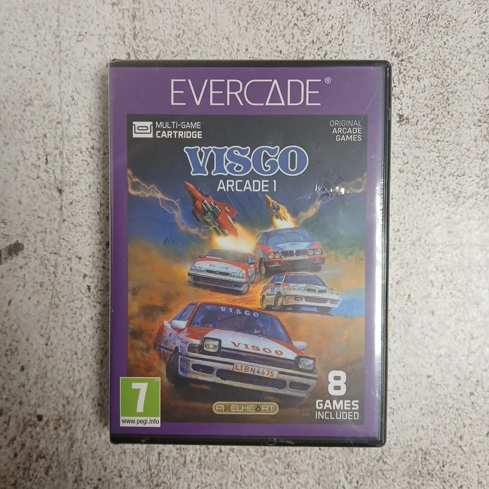SEALED VISCO ARCADE 1 EVERCADE MULTI-GAME CARTRIDGE