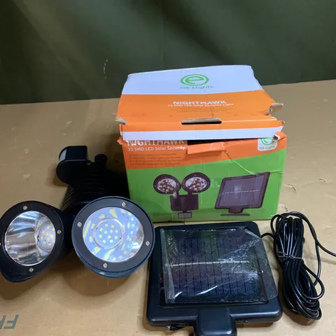 NIGHTHAWK 22 SMD LED SOLAR SECURITY LIGHT