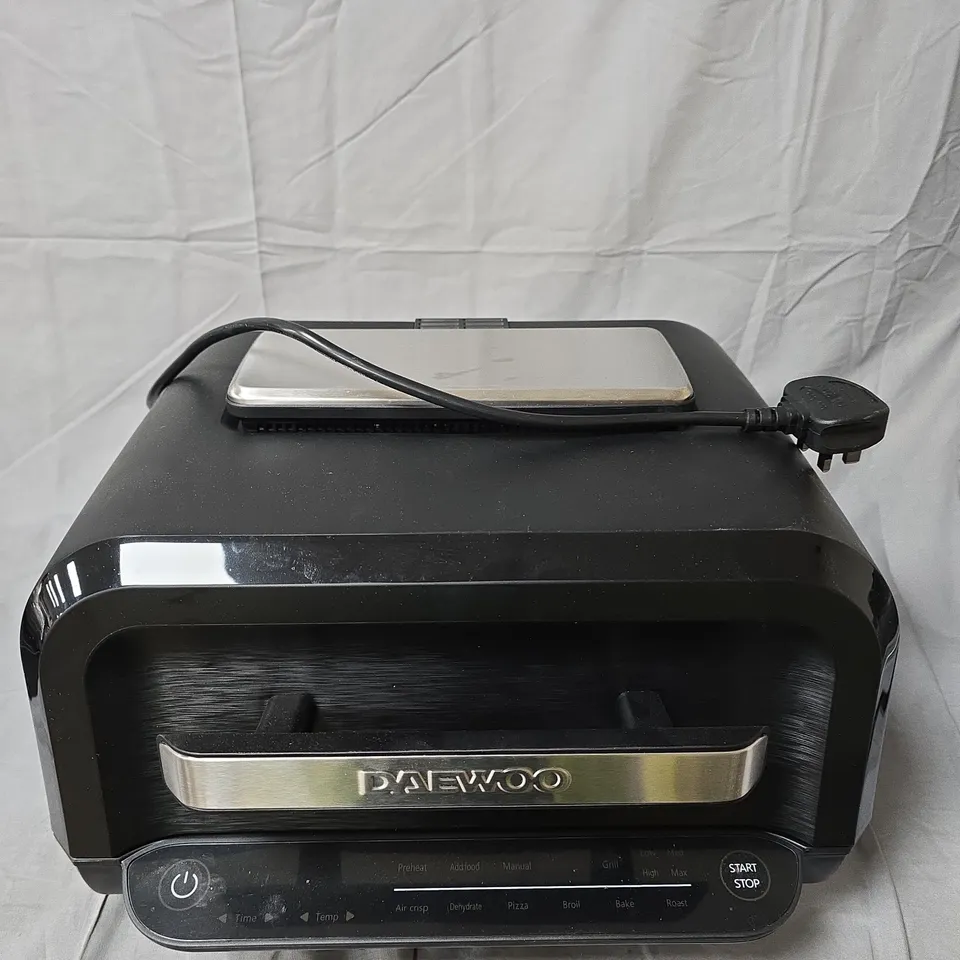 DAEWOO HEALTH GRILL AIR FRYER – BOXED
