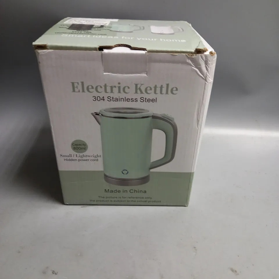 BOXED ELECTRIC KETTLE BLACK