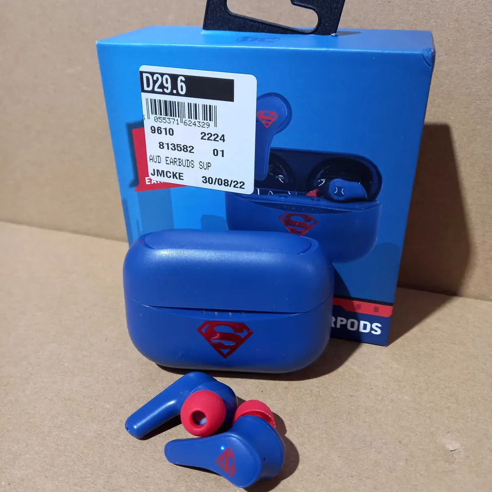 SUPERMAN WIRELESS EARBUDS