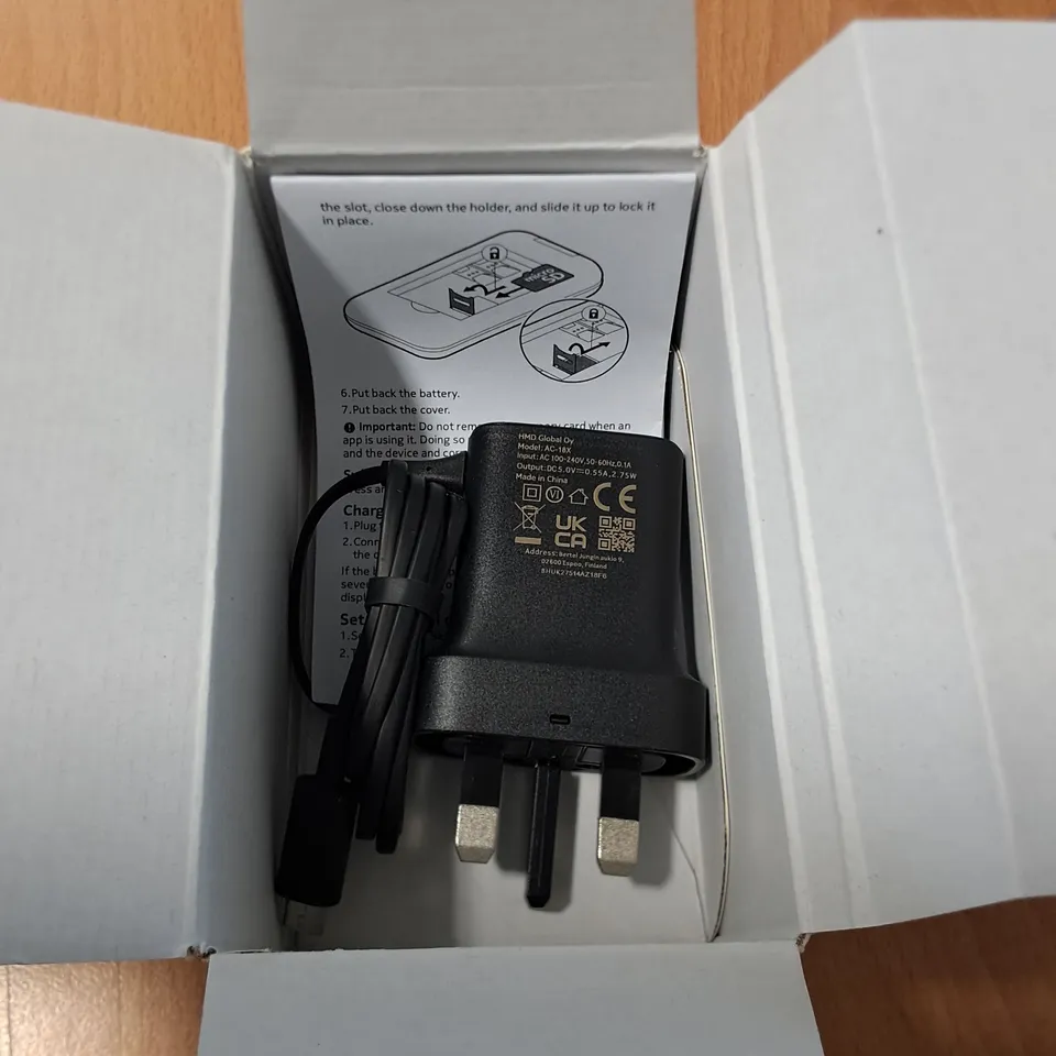 BOXED NOKIA 2660 FLIP IN BLACK - TA-1469