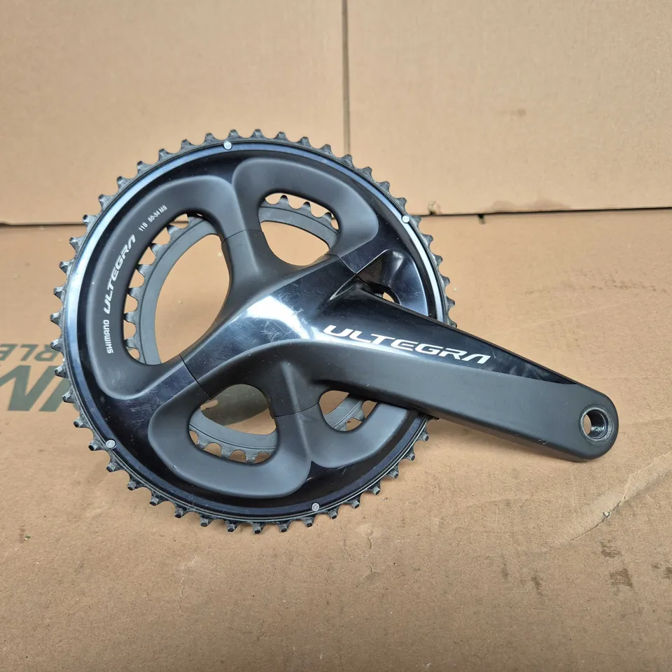 SHIMANO ULTEGRA CRANKSET WITH CHAINRING – BLACK