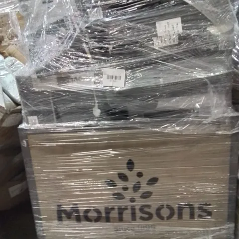 PALLET OF ASSORTED HOUSEHOLD GOODS AND PRODUCTS TO INCLUDE;VACUUM CLEANER,KETTLE,PAIR OF PINK TRAINERS