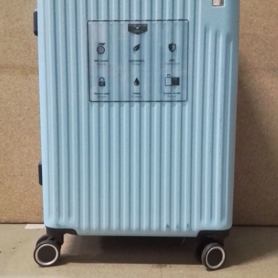 LUGG TRAVEL LUGGAGE SUITCASE LIGHT BLUE