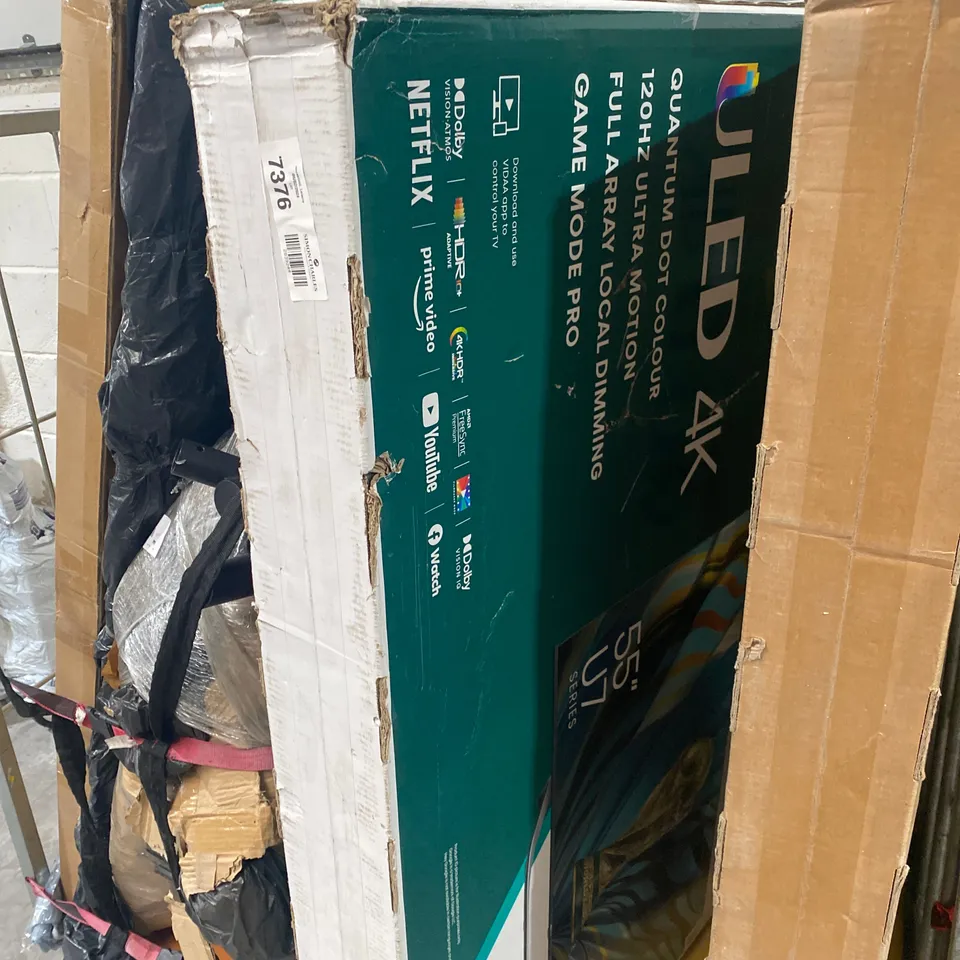 HISENSE ULED 4K 55" TV COLLECTION ONLY