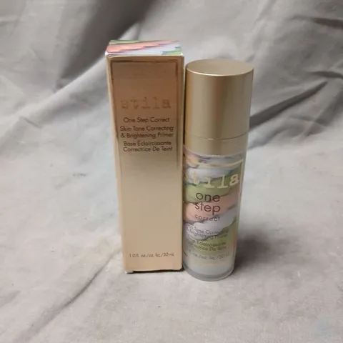 BOXED STILLA ONE STEP CORRECT SKIN TONE CORRECTING & BRIGHTENING PRIMER β 30 ML